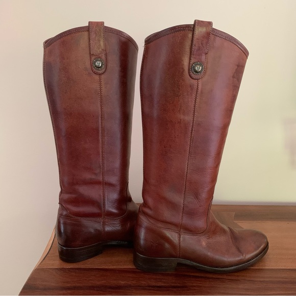 Frye Melissa leather riding boots - Picture 2 of 10